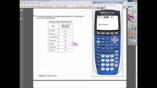**Question 56 - Practice Test 2 - Tennessee EOC Algebra 1 Practice Test