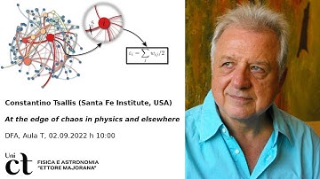 At the edge of chaos in physics and elsewhere (C. Tsallis)