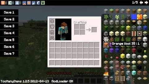 Minecraft: Mod Spotlight - TooManyItems