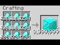 Minecraft UHC but crafting is multiplied..