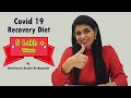 Covid-19 recovery - diet tips to regain health
