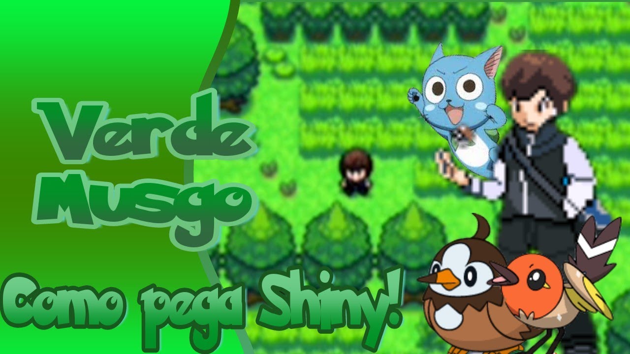 COMO CAPTURAR UM SHINY! - Pokémon Verde Musgo PT-BR #3 