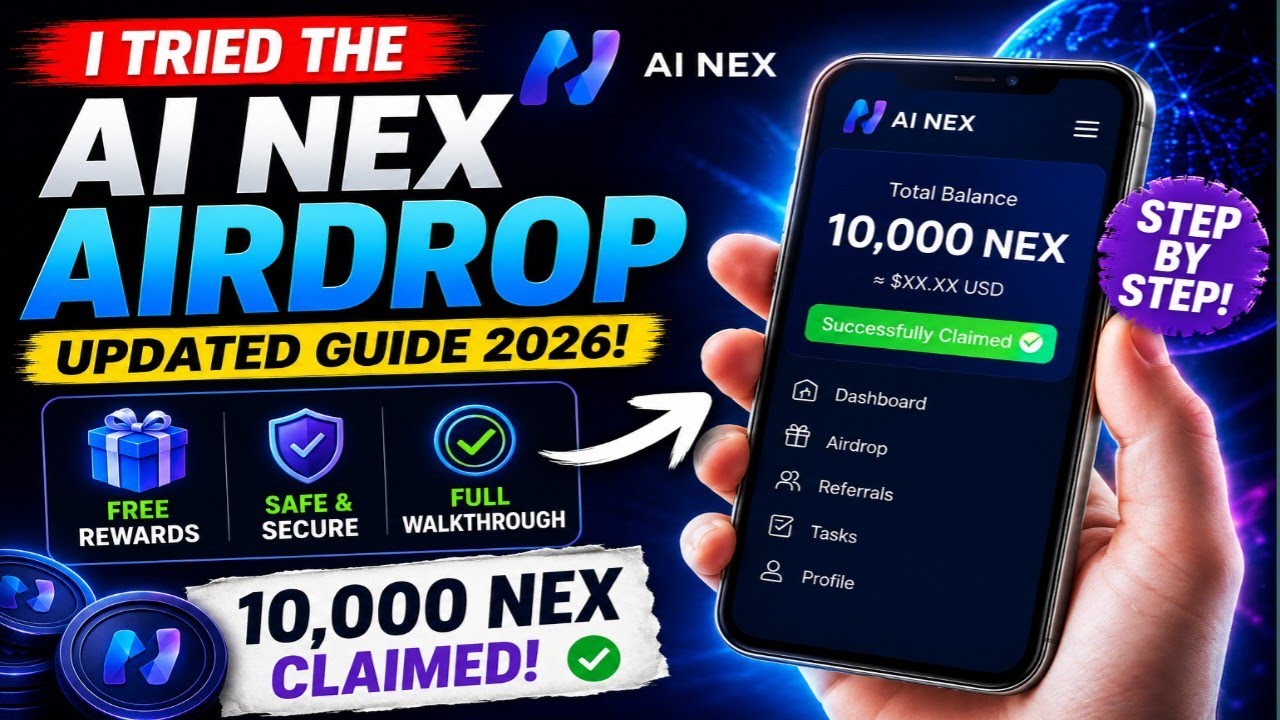 Inside the AI NEX Airdrop Process (Updated Guide) - YouTube