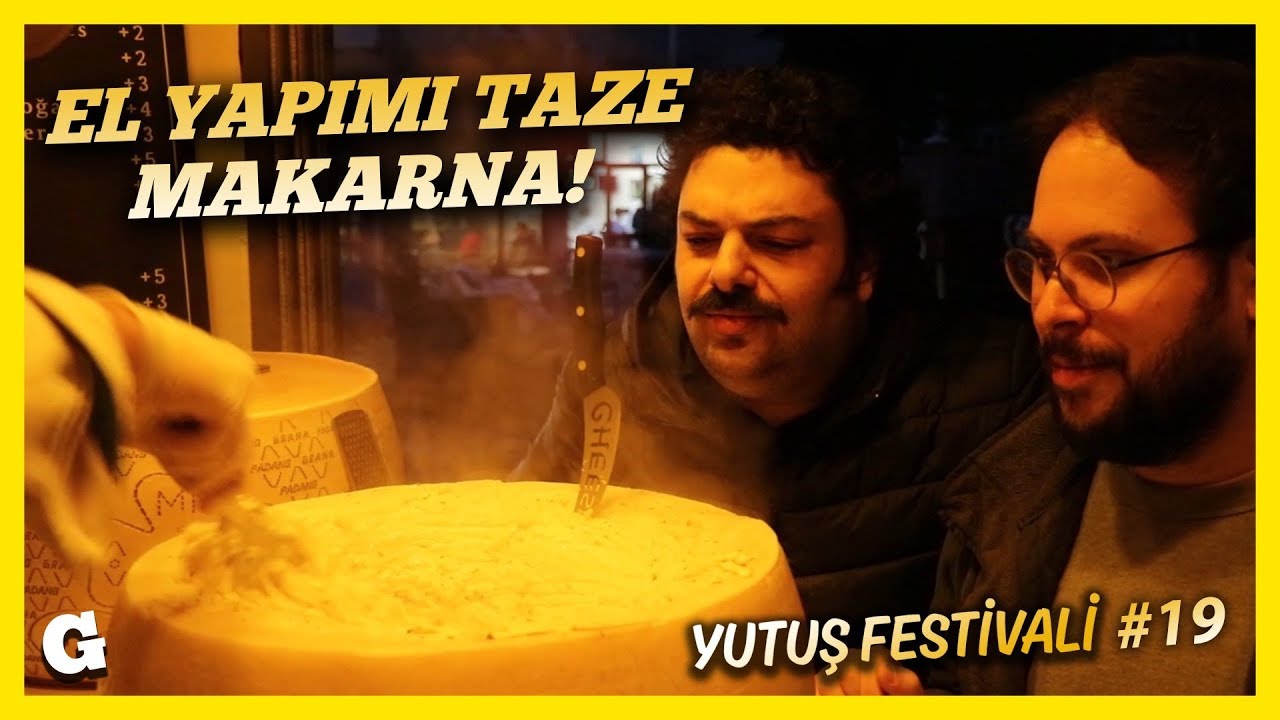 DEV PEYNİR TEKERİNDE TAZE MAKARNA! // Say Cheese // Yutuş Festivali #19
