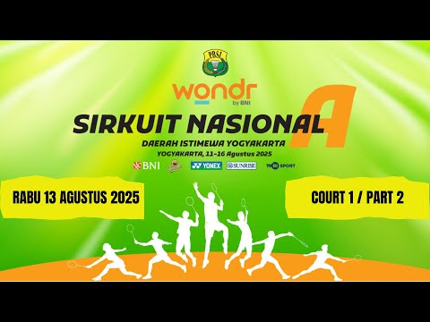 Court 1 Part 2 Wondr By Bni Sirkuit Nasional A Di Yogyakarta 2025 Court 1 Part 2 Wondr By Bni Sirkuit Nasional A Di Yogyakarta 2025