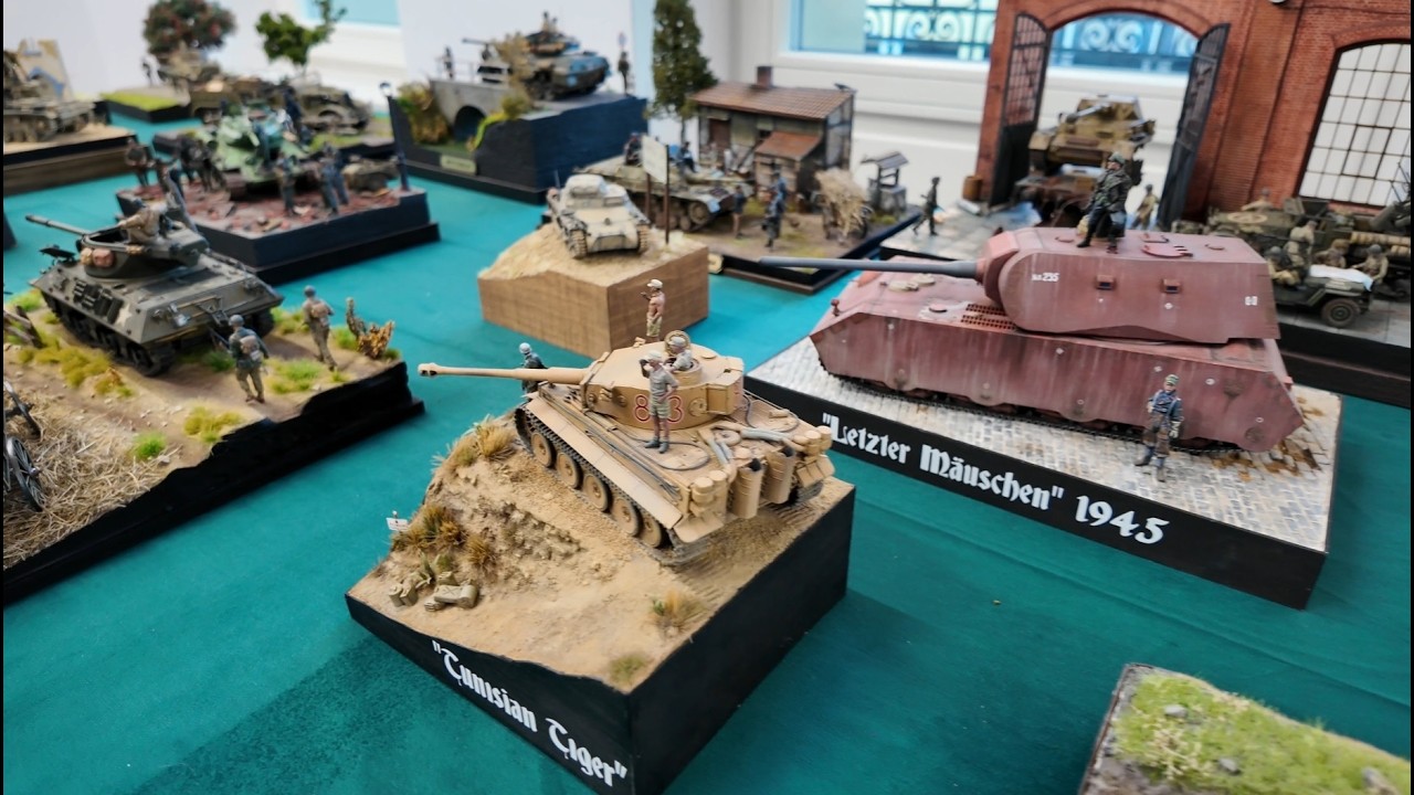 Выставка моделей и диорам / Лодзь