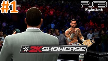 WWE 2K15 PS3 - 2K Showcase - Hustle, Loyalty, Disrespect - Money in the Bank 2011 [Part 1]