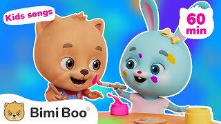 Colors Song + More Kids Songs & Nursery Rhymes | Bimi Boo