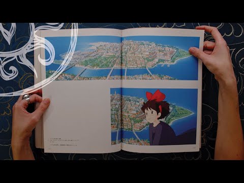 The Art of Kiki's Delivery Service: A Film by Hayao Miyazaki (Book Flip Through)