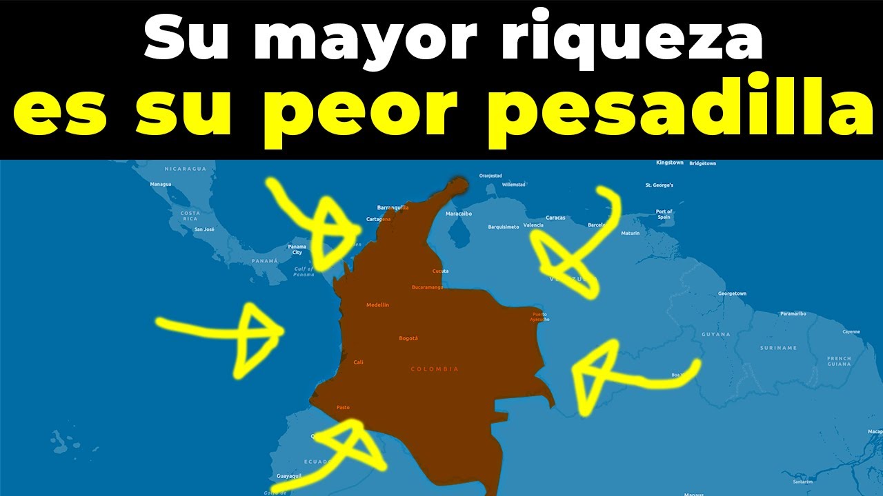 La Salvaje y Favorecida geografía Colombiana