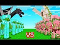 Building A MOB ARMY To FIGHT My FRIENDS! (Minecraft)