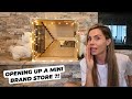 BUILDING THE FIRST EVER MINI BRAND STORE !!