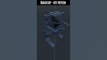 Nanocorp | Game | DevLog - Robot Biped #Shorts