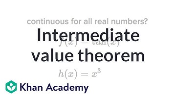 Intermediate value theorem | Existence theorems | AP Calculus AB | Khan Academy