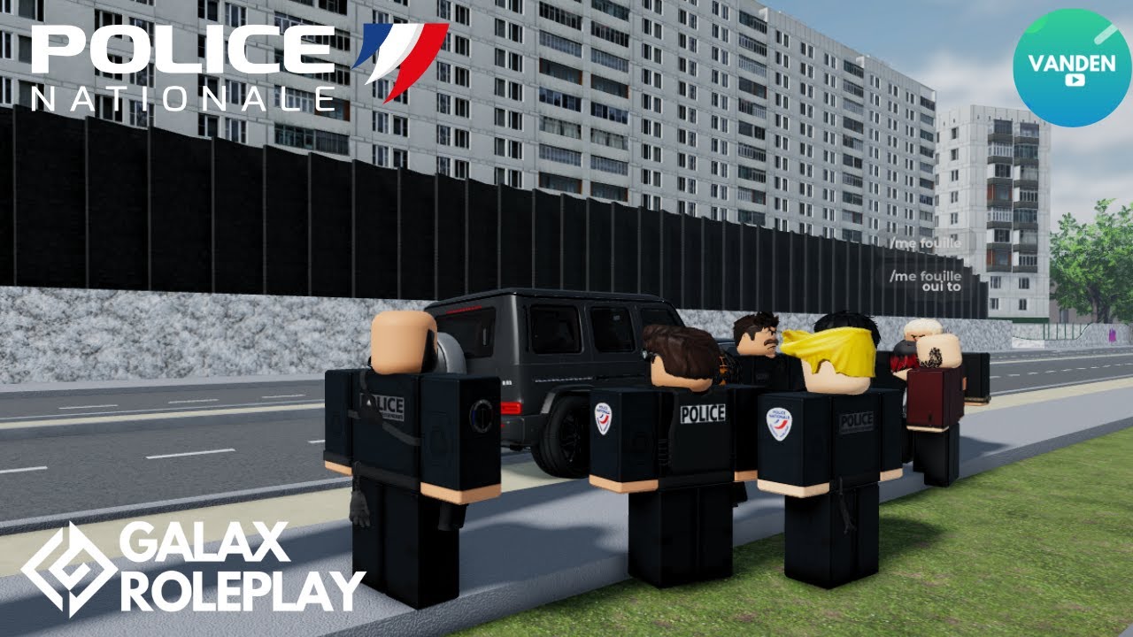 GALAX RP WL | LE GSP EN FOURGON, INTERPELLATION #18 - ROBLOX FR - YouTube