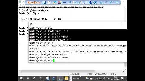 วีดีโอการสอน CCNA - Backup Config และ NAT - 22/10/2021
