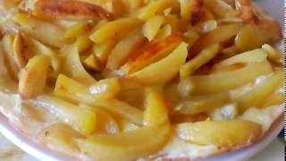 Жареная картошка с яйцом на бараньем жире Жареная картошка с яйцом на бараньем жире