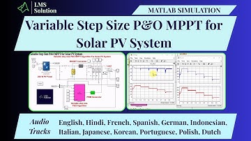 MATLAB-simulatie van variabele stapgrootte P&O MPPT voor zonne-PV-systeem | Variabele stapgrootte...