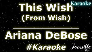 Ariana DeBose - This Wish (From Wish) (Karaoke)