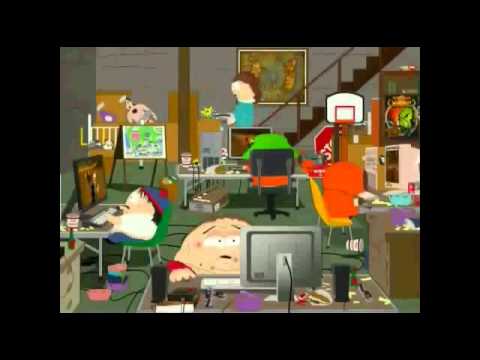 Cartman craps on his mom