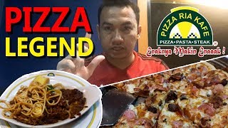 MAKAN PIZZA LEGENDARIS DI PIZZA RIA KAFE MAKASSAR