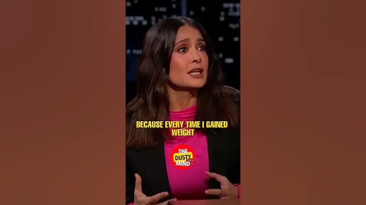 Salma Hayek Was Hiding From Paparazzi 😆😂 #shorts