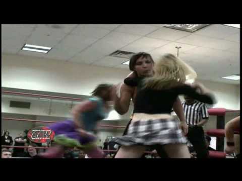 ACW Ashley Nicely & Roxie Cotton w/Mia Yim vs. Sar...