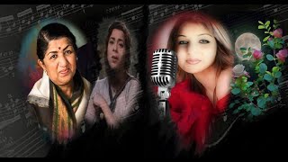 Mujh Ko Is Raat Ki Tanhaai Mein Awaaz  Karaoke Female With Scrolling S In English