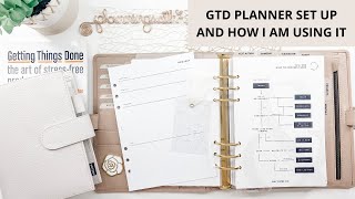 Getting Things Done Planner System for Beginners