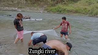 Zungki river in kiphire Town (Nagaland)