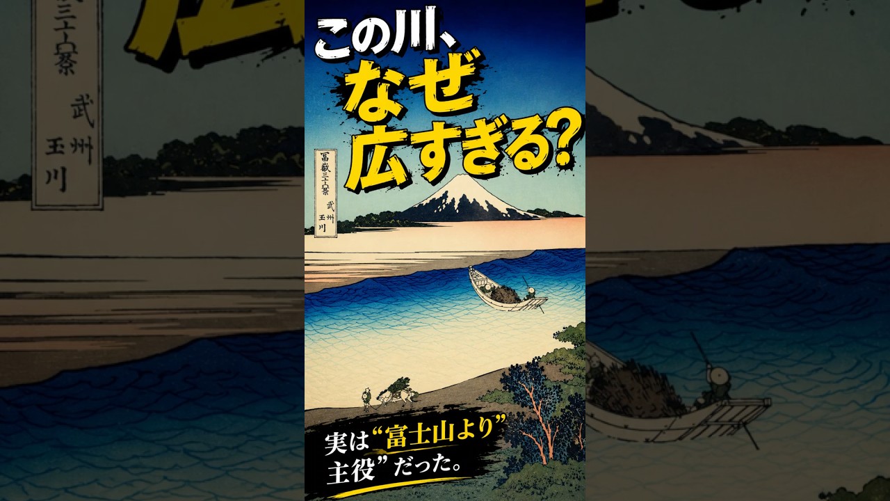 川の流れる柳の町　F6 W41センチ×H32センチ Why is this river 