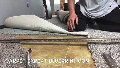 How To Install L Shaped Carpet Transition Metal