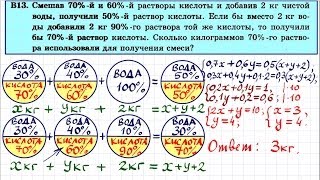 Задачи на растворы, сплавы и смеси #2(, 2013-03-18T14:07:22.000Z)