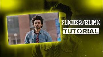 How To Get Flicker/Blink Effect On Capcut | Capcut Video Editing Tutorial |