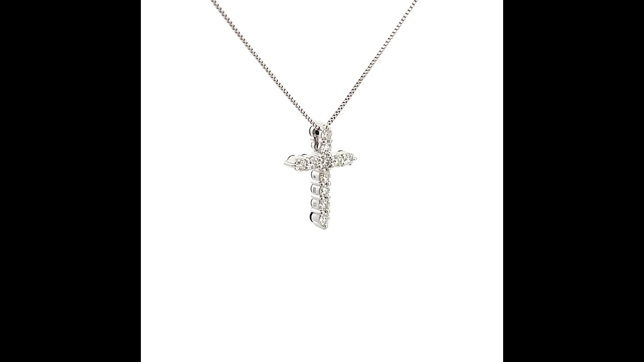 エステール ダイヤモンド ネックレス K18ホワイトゴールド ESTELLE 