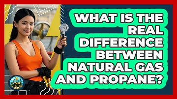 What Is The Real Difference Between Natural Gas And Propane? - Your Utilities Hub