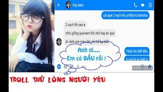 126NET Team || Troll thử lòng người yêu - Anh ơi Em có bầu rồi =))