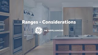Considerations for Purchasing a Range