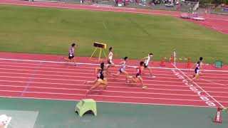 20180503 第71回大阪高校陸上3 4地区予選会 男子 100m 決勝 6組 MGT8