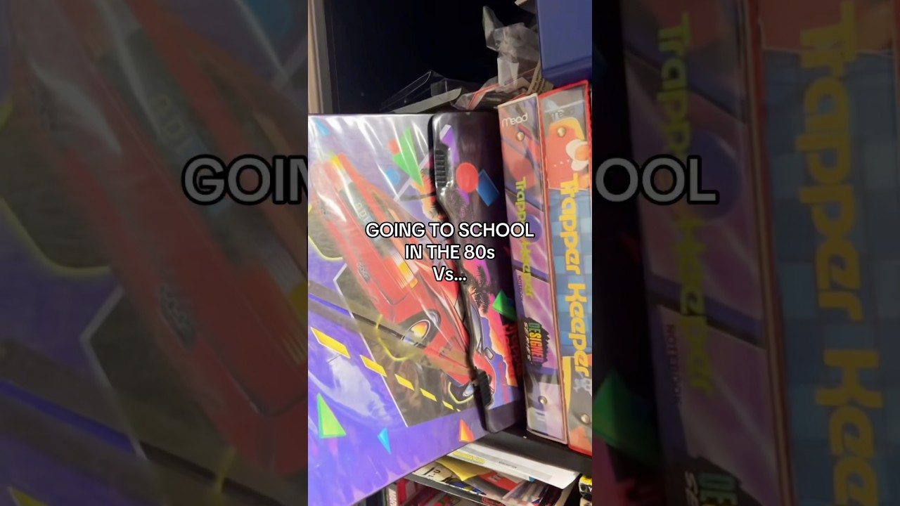 80s Trapper Keeper vs Viral Binder 