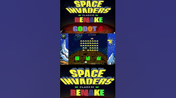 Space Invaders Reamke Pt3 Godot 4 #arcade #arcadegames #spaceinvaders  #retrogaming #pixelart