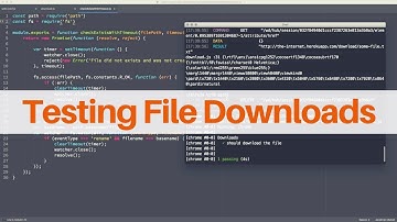 Testing File Download Functionality - WebdriverIO Wednesdays