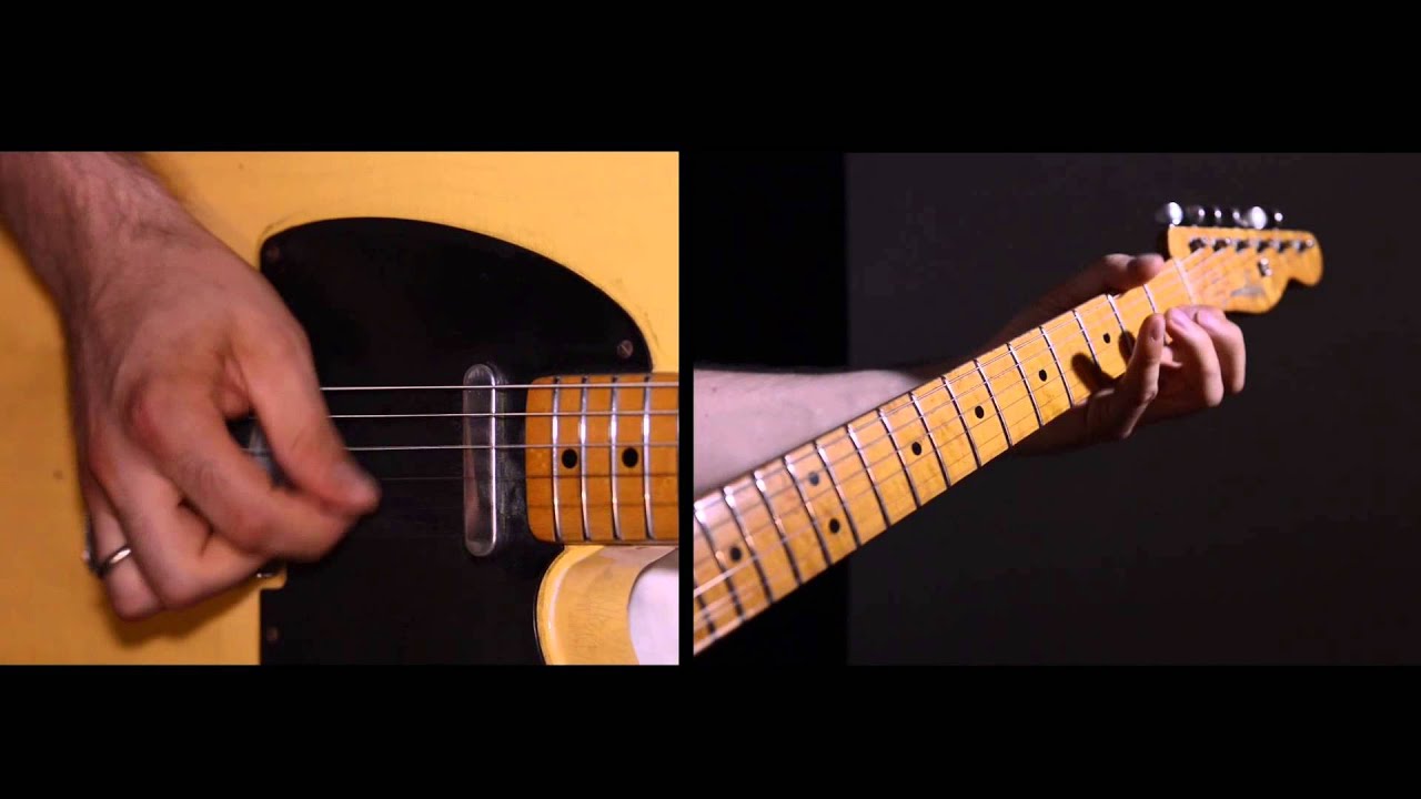 Country Guitar Lessons Solo 10 120 80 Bpm Lars Schurse Youtube