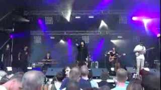 Gaet Allard (drums) with Alex Hepburn Live at Open Air Estivale 2013- -Get Heavy