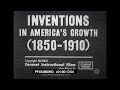 Inventions In America's Growth (1850-1910) - Phonograph, Telephone, Electric Lamp 24860 HD