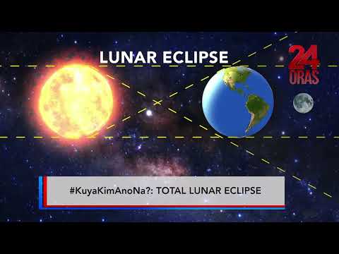#KuyaKimAnoNa?: Total lunar eclipse #shorts | 24 Oras