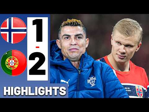 Norway vs Portugal 1-2 • Haaland, Felix & Gonçalo Goals - Highlights Uefa Nations League 26/27
