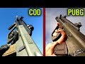 COD Modern Warfare 2019 vs PUBG - Weapon Comparison