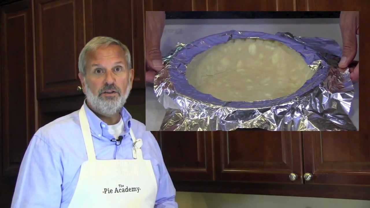 How To Keep Your Pie Crust From Burning - Youtube