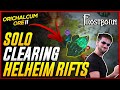 Clearing Helheim Rifts SOLO! Mining Orichalcum from Hardest Zone in Frostborn! - JCF